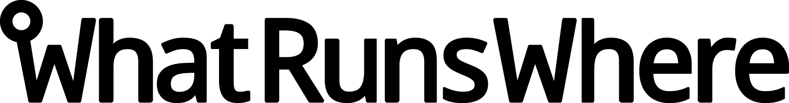 WhatRunsWhere Logo
